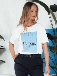 Dámské tričko LAMOUR bílé