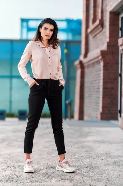Awama Woman's Trousers A532 Black