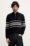Barbour Vlnený sveter Barbour Kepwick