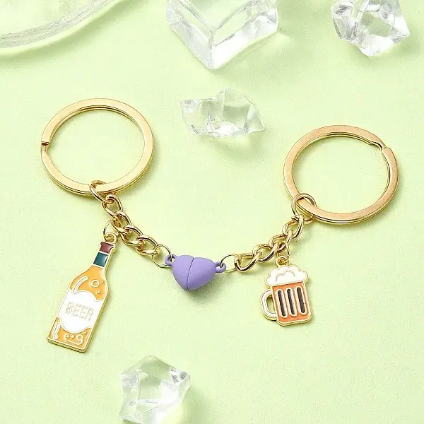 Alloy Enamel Keychain