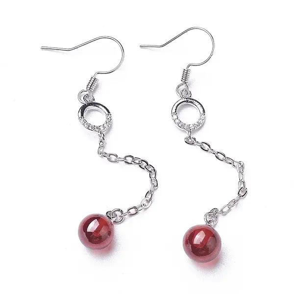 Cubic Zirconia Dangle Earrings