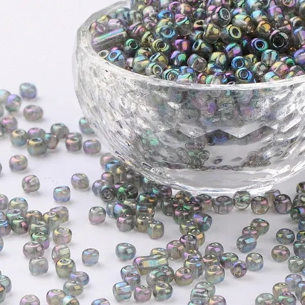(Repacking Service Available) Round Glass Seed Beads
