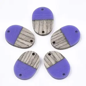 Resin & Wenge Wood Links connectors