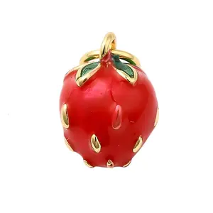 Brass Enamel Charms