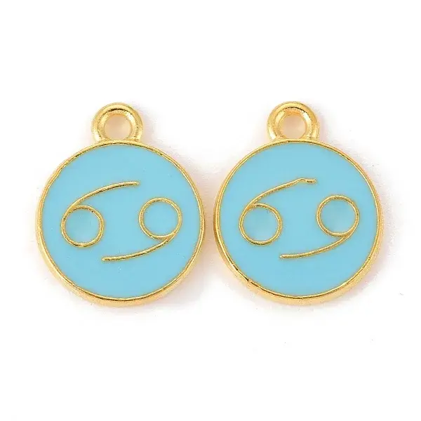 Alloy Enamel Pendants