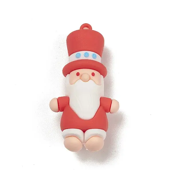 PVC Plastic Christmas Style Big Pendants