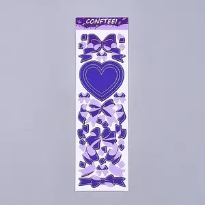 Bowknot Ribbon Pattern Decorative Labels Stickers
