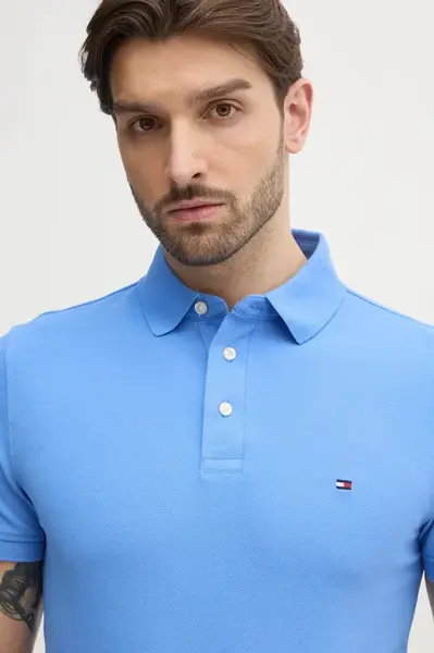 Tommy Hilfiger polo bavlněné s elastanem