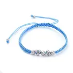 Adjustable Nylon Thread Braided Bead Bracelets