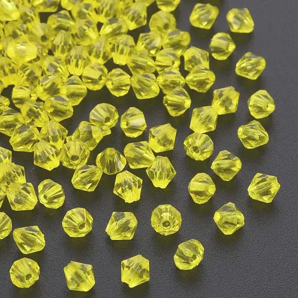 Transparent Acrylic Beads