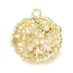Alloy & Plastic Pearls Beads Pendants
