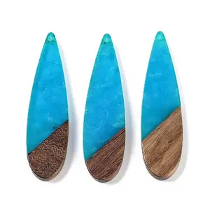 Resin & Wood Big Pendants