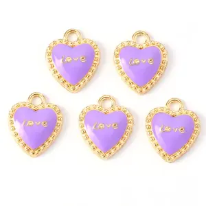 Alloy Enamel Pendants