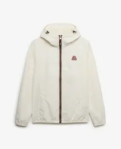 Superdry & Co Prechodná bunda 'ESSENTIAL'  biela ako vlna