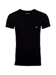 Emporio Armani Tričko  čierna / biela