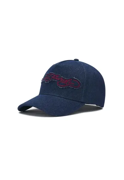 Ed Hardy Čiapka  modrá denim