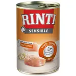 RINTI Konzerva pre psov Sensible Adult kura a ryža, 400 g