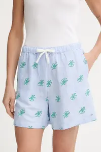 Tommy Hilfiger šortky dámské se lnem SUMMER