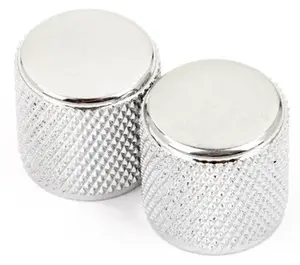 Fender Telecaster/Precision Bass Knobs Knurled Chrome