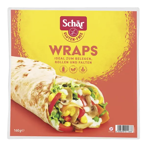 SCHÄR Wraps tortilla bez lepku 160 g