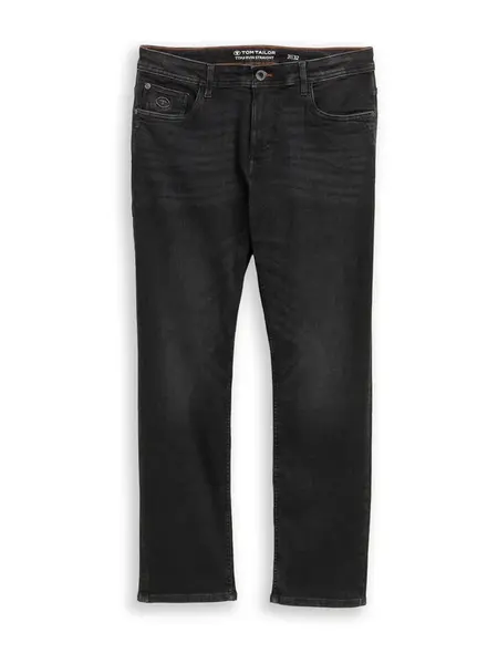 TOM TAILOR Džínsy 'Marvin'  čierny denim