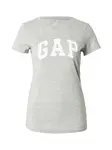 GAP Tričko 'CLASSIC'  sivá / biela