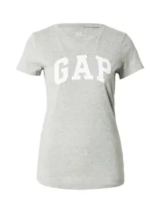 GAP Tričko 'CLASSIC'  sivá / biela