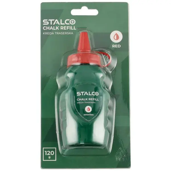 Křída linkovací 120 g červená, STALCO