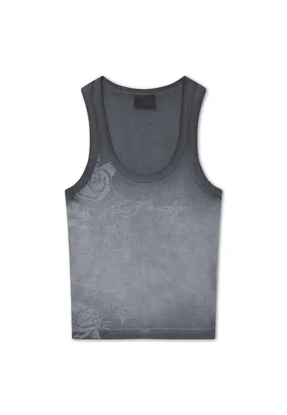 Ed Hardy Top  modrosivá / čierna