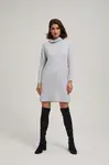 Marisse Gray Turtleneck Dress