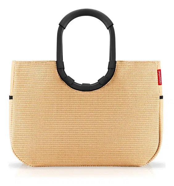 Reisenthel Loopshopper L Frame Raffia black