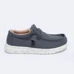 Big Star Man's Shoes 100428 Navy Blue 403