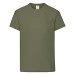 Khaki Children's T-shirt Original Fruit of the Loom