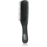 Wet Brush Detangler Brown Leather kartáč na vlasy pro muže Black 1 ks