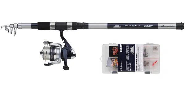 Shakespeare prut salt jetty jouster combo set 2,4 m 20-60 g