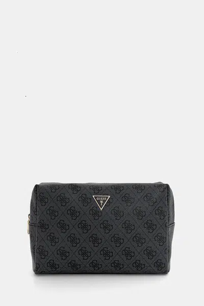 Kosmetická taška Guess ZAMIRA šedá barva, PW7533 P5315