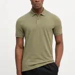 Bavlněné polo tričko BOSS černá barva, 50468362