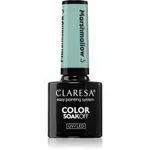 Claresa SoakOff UV/LED Color Marshmallow gelový lak na nehty odstín 3 5 g