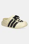 Pantofle adidas Adilette Clog 2.0 dámské, béžová barva, JR4026