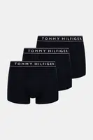 Boxerky Tommy Hilfiger 3-pack pánské, tmavomodrá barva, UM0UM03520
