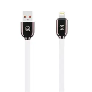 Kabel OBAL:ME Sleek USB-A/Lightning, bílá