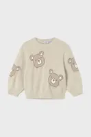 Dětský svetr Mayoral bílá barva, 2356