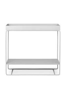 Květináč se stojanem ferm LIVING Plant Box Two-Tier 80 x 75 cm šedá barva