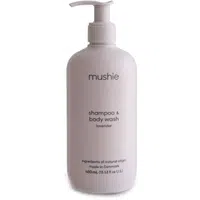 Mushie Organic Baby sprchový gel a šampon 2 v 1 pro děti Lavender 400 ml