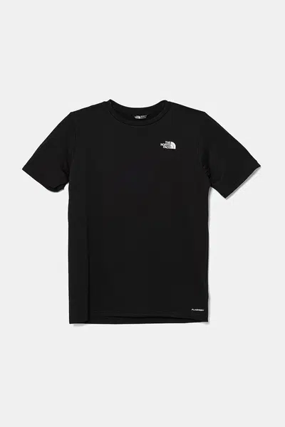 Dětské tričko The North Face TEEN NEW 24/7 SS TEE černá barva, s potiskem, NF0A8DF2JK31