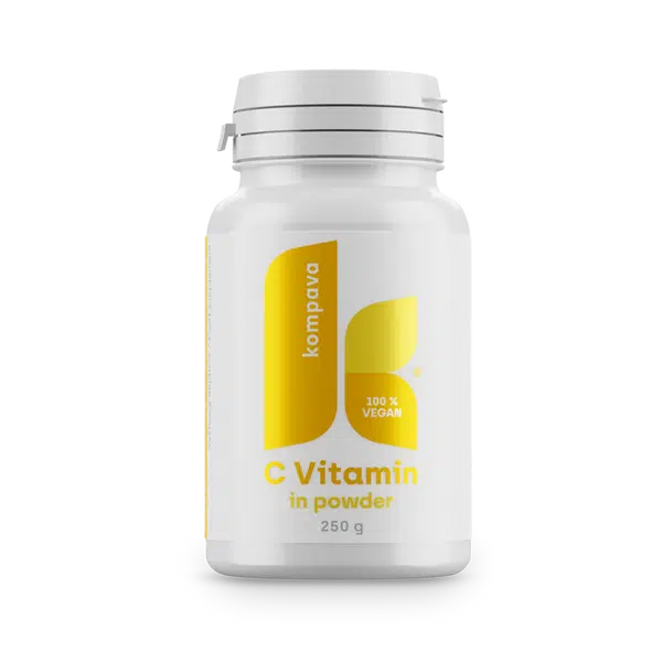 KOMPAVA Vitamín C v prášku 250g / 1000mg