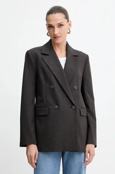 Sako s vlnou MAX&Co. černá barva, 2526046012200