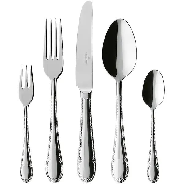 Sada příborů pro 6 osob Villeroy & Boch Mademoiselle 30-pack šedá barva