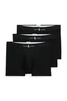 Boxerky Polo Ralph Lauren 3-pack pánské, černá barva, 714965507