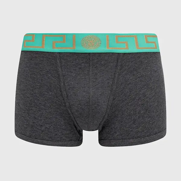 Boxerky Versace pánské, bílá barva, AU10026 1A10011